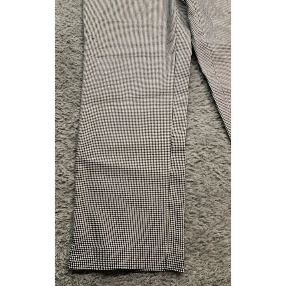 New Rafaella Capri Pants Womens 6 Pull On Elastic Comfort Waist Stretch Checked